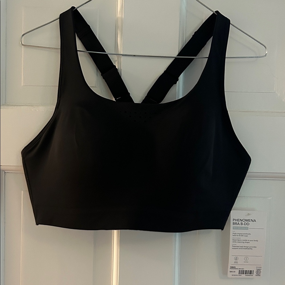 Athleta Black Phenomena Sports Bra